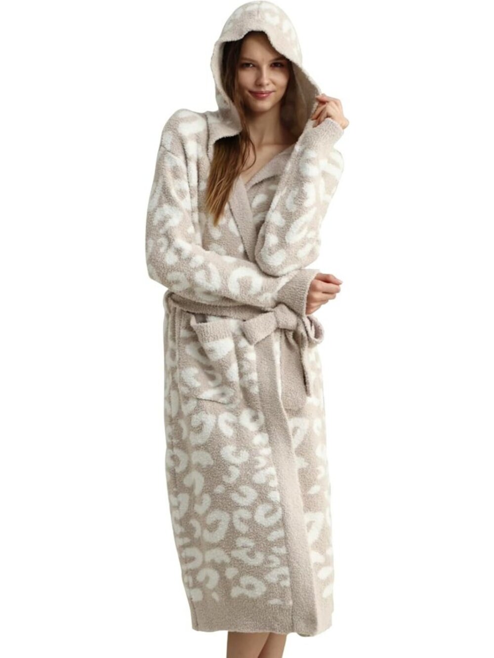 Cozy Plush Women's Robe with Pockets | Ultra Soft & Comfortable Loungewear